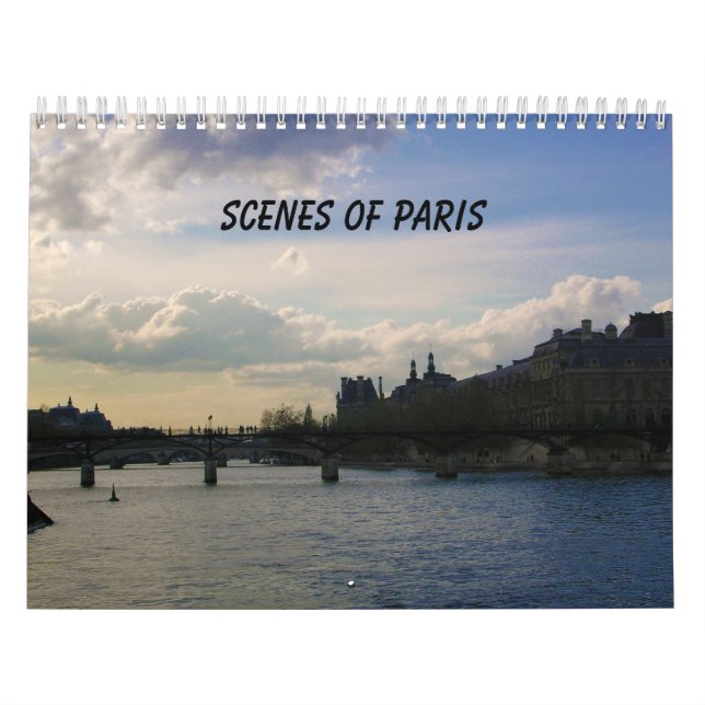Calendário Cenas de Paris (Capa)