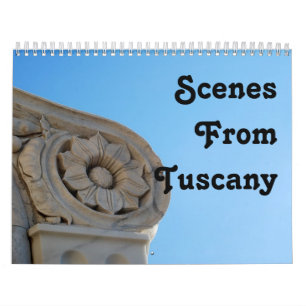 Calendário Cenas de Toscânia
