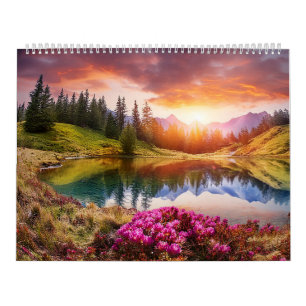 Calendário Cenas épicas da natureza selvagem