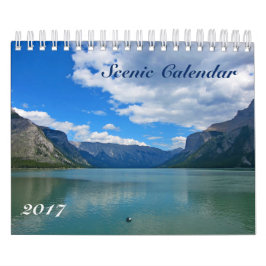 Calendário Cênico 2017 Montanhas Rochosas