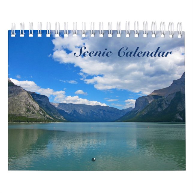 Calendário Cênico 2018 Montanhas Rochosas (Capa)