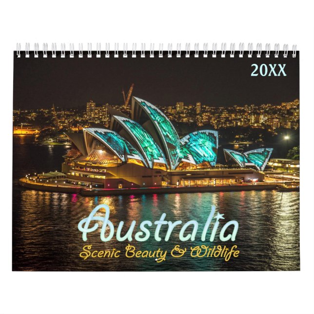 Calendário Cênico Austrália 2021 (Capa)