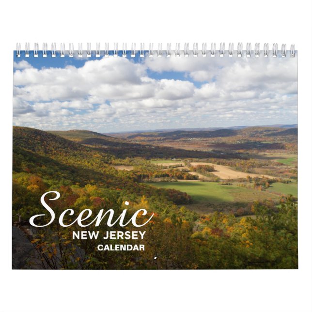 Calendário cénico de New-jersey (Capa)
