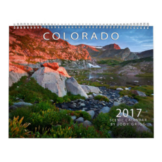 Calendário Cênico do Colorado em 2017