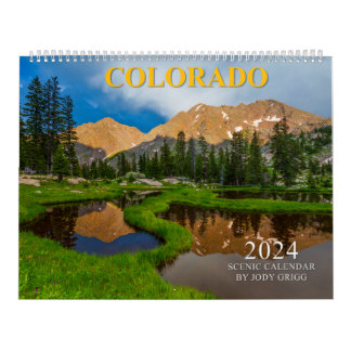 Calendário Cênico do Colorado em 2024