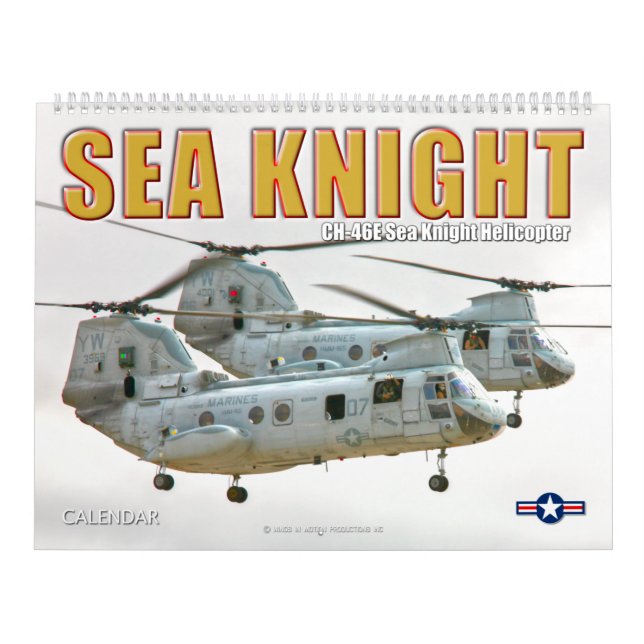 CALENDÁRIO CH-46E SEA KNIGHT (Capa)
