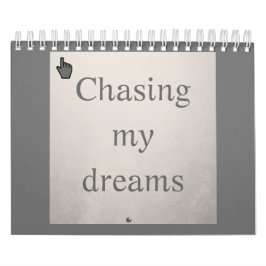 Calendário Chasing my dreams | Persiguiendo mis sueños
