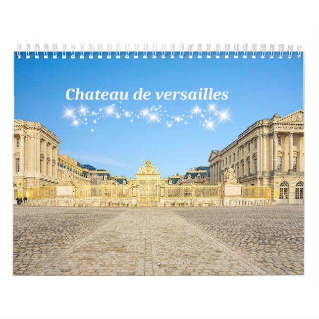 Calendário Chateau de versailles (Capa)