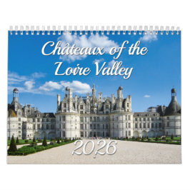 Calendário Châteaux do Vale do Loire - Palaces em França