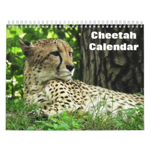 Calendário Cheetah 2025