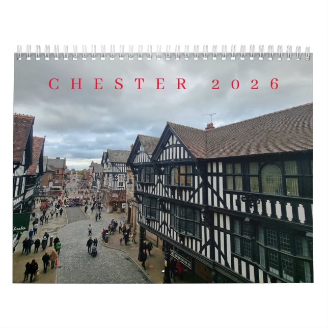 Calendário Chester 2026 (Capa)