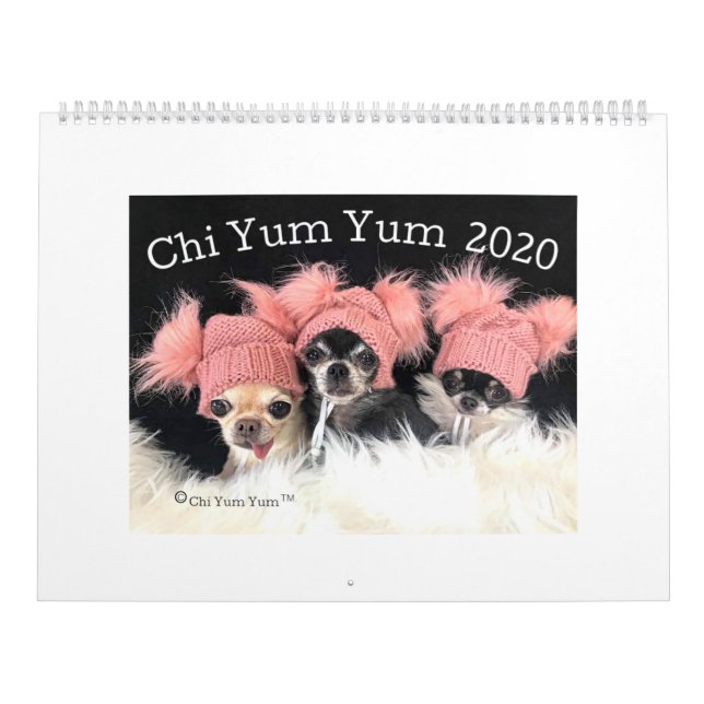 Calendário Chi Yum 2020 - Grande (Capa)