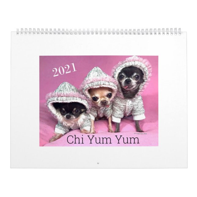 Calendário Chi Yum Yum 2021 (Capa)