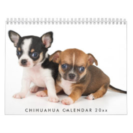 Calendário Chihuahua 2026 Adicione Suas Fotos