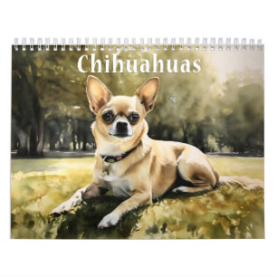 Calendário Chihuahua, a qualquer ano