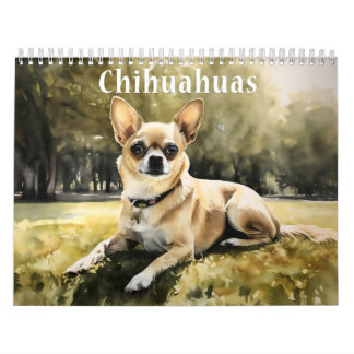 Calendário Chihuahua, a qualquer ano