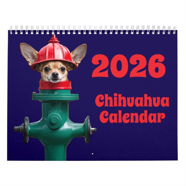 Calendário Chihuahua Calendar (Capa)