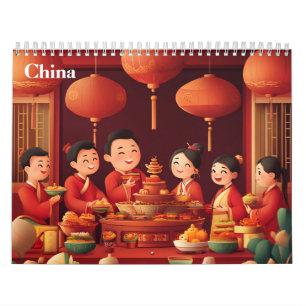 Calendário China Chinês 2027