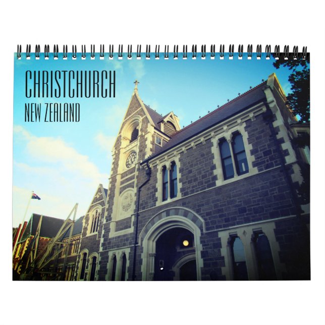 Calendário christchurch nz 2027 (Capa)