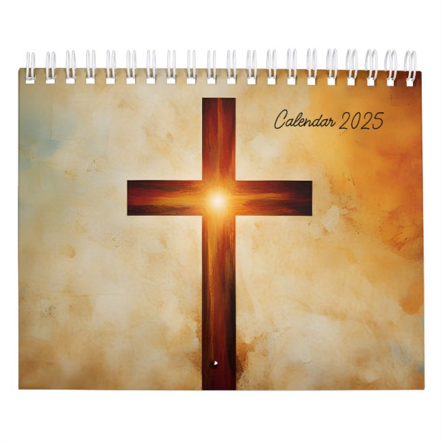 Calendário Christianity design (Capa)