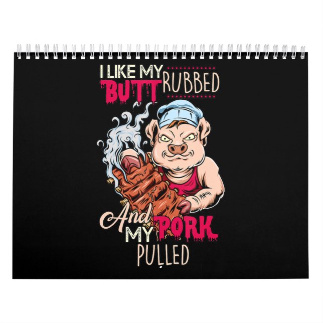 Calendário CHURRASCO|CHURRASCO Grillmaster Like Bumbum Rubbed (Capa)