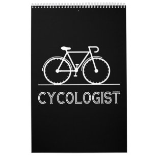 Calendário Cicologista Funny Bike Bicicleta Humor