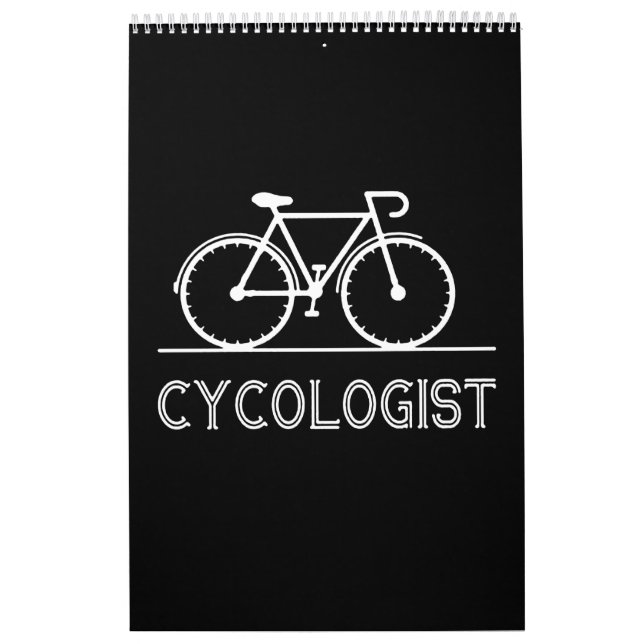 Calendário Cicologista Funny Bike Bicicleta Humor (Capa)