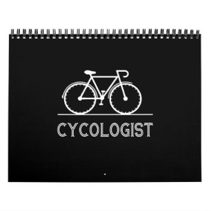Calendário Cicologista Funny Bike Bicicleta Humor