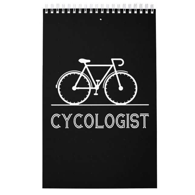 Calendário Cicologista Funny Bike Bicicleta Humor (Capa)