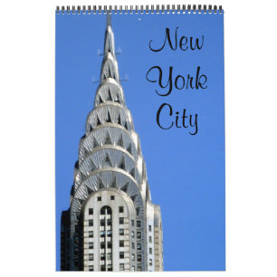 Calendário cidade de nova york
