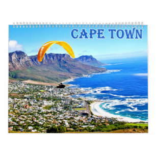 Calendário Cidade do Cabo África do Sul