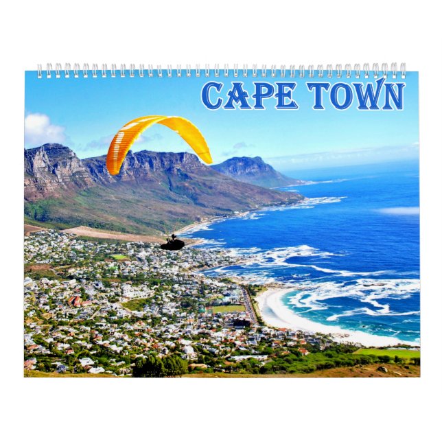 Calendário Cidade do Cabo  África do Sul (Capa)