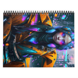 CALENDÁRIO CIDADE NEON GIRL