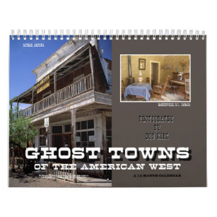 Calendário Cidades fantasmas do oeste americano