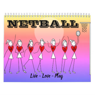 Calendário Cifras de Bastão Citações Inspiradoras Netball