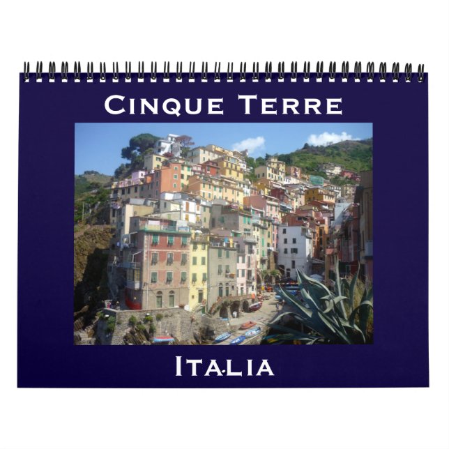 Calendário cinque terre 2025 (Capa)