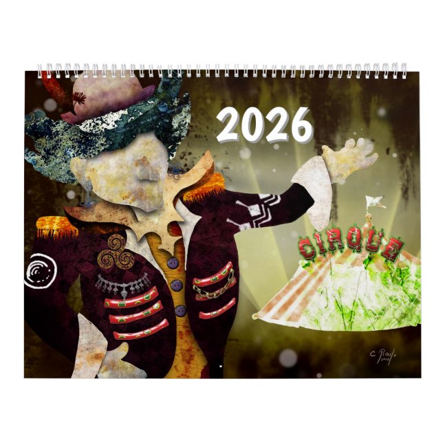 Calendário Circo (Capa)