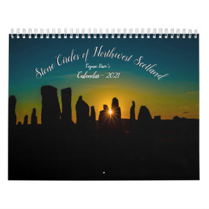 Calendário Círculos de Pedra do Noroeste da Escócia