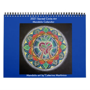 Calendário Círculos Sagrados Iluminados Mandala 2013 Calen