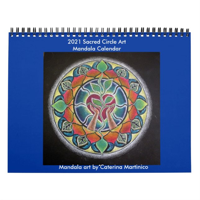 Calendário Círculos Sagrados Iluminados Mandala 2013 Calen (Capa)