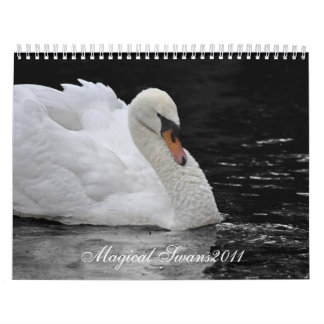 Calendário Cisnes mágicas 2011