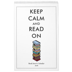 Calendário Citações de Leitores Modernos Livro Colorido Amant
