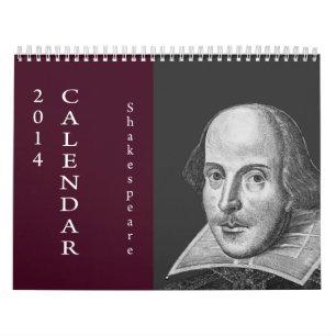 Calendário Citações de Shakespeare. 2014
