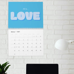 Calendário Citações Motivacionais Inspiradoras Uplifting 2027