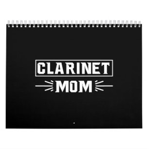 Calendário clarinete mãe