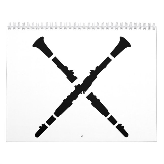Calendário Clarinetes cruzados (Capa)