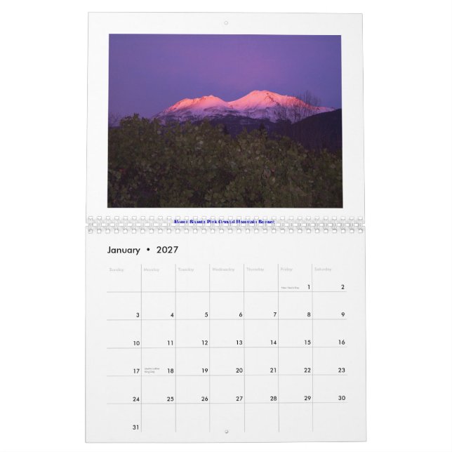 Calendário claro de Interdimensional (Jan 2027)