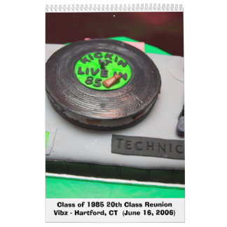 Calendário Classe de 20a reunião de classe 1985