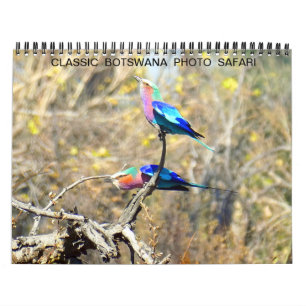 CALENDÁRIO CLASSIC BOTSWANA FOTO SAFARI