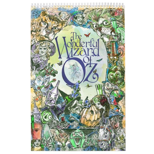 CALENDÁRIO CLÁSSICO DO MÁGICO DE OZ - Qualquer 12  (Capa)